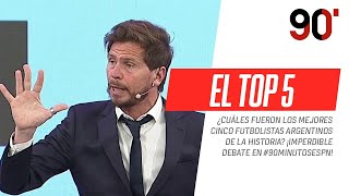 ¿Cuáles fueron los 5 mejores futbolistas argentinos que viste [upl. by Mufinella314]