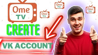 HOW TO CREATE VK ACCOUNT IN OMETV [upl. by Annitsirhc]