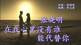 《在我心里没有谁能代替你》 演唱：张晓明 [upl. by Burchett]