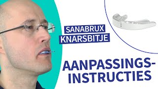 Knarsbitje Sanabrux aanpassingsinstructies [upl. by Griseldis]