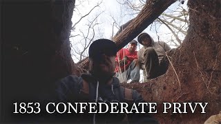 Digging a Confederate Soldiers Privy  Deep Glass and War Relics [upl. by Rose]