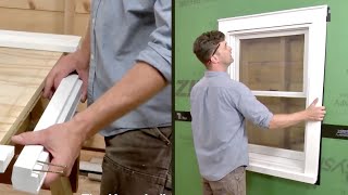 How to Install Exterior Window Trim [upl. by Artemla]