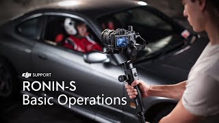 How to Operate the DJI RoninS [upl. by Nellie195]