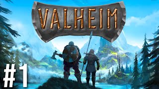 VALHEIM Gameplay – Viking RPG Survival Game – Part 1 Walkthrough Guide Review [upl. by Chadwick]