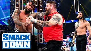 Kevin Owens amp Otis vs Roman Reigns amp Jey Uso SmackDown Dec 4 2020 [upl. by Ati]