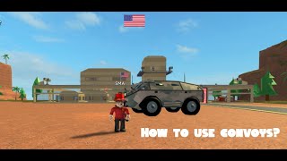 Roblox Military Tycoon Convoys [upl. by Borlow]