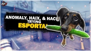 ANOMALY HAIX amp HACE TRYING ESPORTAL ESPORTAL EXPERIENCE [upl. by Irik522]