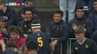 Secondary Schools Rugby Auckland Grammar v Kings College Full Game 2021 [upl. by Tatianas625]