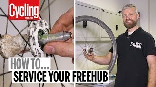 How to service Fulcrum or Campagnolo freehub body  Cycling Weekly [upl. by Richarda312]