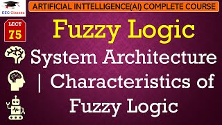 L75 Fuzzy Logic System Architecture  Characteristics of Fuzzy Logic  Artificial Intelligence [upl. by Hanshaw169]