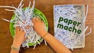 How to make a paper mache [upl. by Asen858]