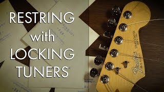 How To Properly ReString Your Locking Tuners  Tone Lab [upl. by Arnoldo958]