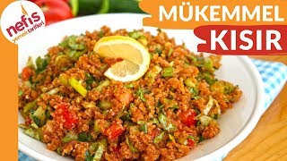 6 KİŞİLİK MUKEMMEL KISIR TARİFİ  Yedikçe yiyeceksiniz [upl. by Oicelem]