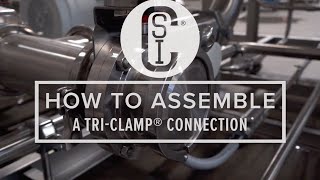 How to Assemble a TriClamp® Connection [upl. by Steffen]