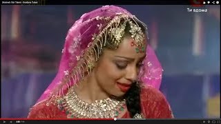 Ukraines Got Talent  Bollywood Mujra Kathak dance by Svetlana Tulasi [upl. by Mali]