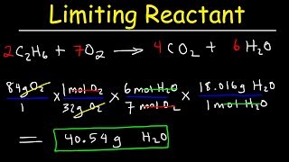 Limiting Reactant Practice Problems [upl. by Nymassej]