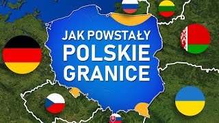 Jak powstały GRANICE POLSKI Najważniejsze fakty [upl. by Ahseele699]