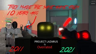 Project Lazarus is Painfully Unoriginal  Roblox Game Review [upl. by Mulloy]