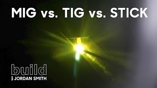 MIG vs TIG vs STICK Welding [upl. by Dunkin]