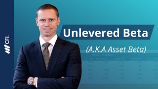 Unlevered Beta Asset Beta Explained [upl. by Avrom]