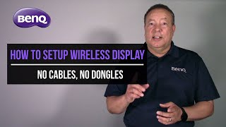 How to Wirelessly Connect and Display your Computer on a BenQ Smart Projector [upl. by Hanae]