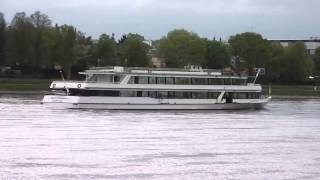 Passagierschiff STADT VALLENDAR auf dem Rhein [upl. by Blasius]