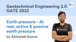 L 1  Earth pressure  At rest active amp passive earth pressure  Geotechnical Engineering 20 [upl. by Greenebaum321]
