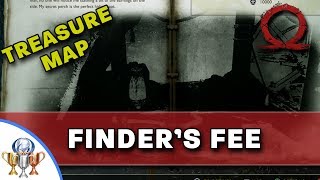 God of War Treasure Map  Finders Fee  Map and Dig Spot Locations [upl. by Grimona]