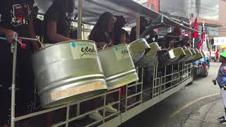 Steelband in Trinidad Carnival [upl. by Demb446]