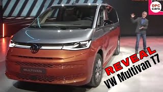 2022 VW Multivan T7 Reveal  Volkswagen [upl. by Quick676]