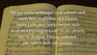 Brahms German Requiem pronunciation guide [upl. by Nnylram]