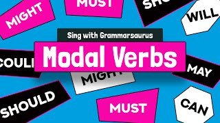 Sing with Grammarsaurus  Modal Verbs [upl. by Bent]