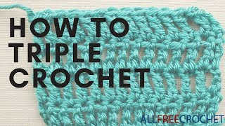 How To Triple Crochet [upl. by Navak]