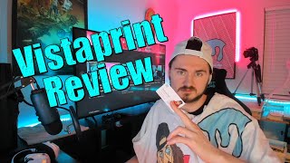 Vistaprint Review  Custom Business Cards and Shirts [upl. by Ris455]