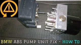 BMW Dynamic Stability Control Fault  Fixed  How To DIY [upl. by Watkin]