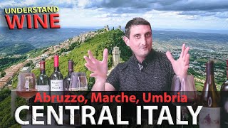 Hidden Italian Wine Wonders  Central Italys Reds from Abruzzo Marche amp Umbria [upl. by Repooc]