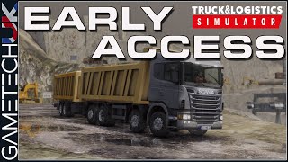 Truck and Logistics Simulator  PS5 [upl. by Niwde]