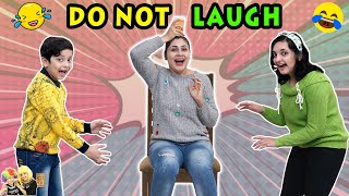 DO NOT LAUGH  Funny family challenge  Gudgudi Tickle Challenge  Aayu and Pihu Show [upl. by Anirpas]