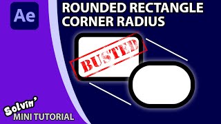 How to change corner radius on a rounded rectangle [upl. by Tamah]