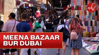 Meena Bazaar Dubai  Grand Souq  Deira  Old Market in Dubai  Full Tour  UAE  4K [upl. by Einobe]