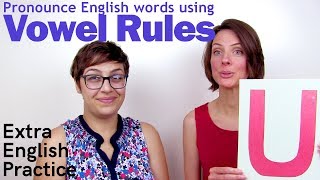 English Vowel Rules  Spelling and Pronunciation [upl. by Ardnalac]