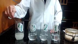 Experimento Química Disoluciones Químicas [upl. by Ssac123]