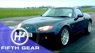 Fifth Gear Mazda MX5 Roadster Coupe [upl. by Ytok]