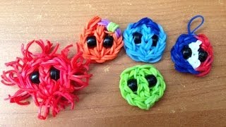 Rainbow Loom Fuzzies Charm Fuzzy [upl. by Norrej685]