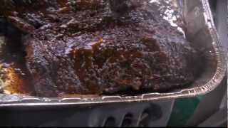 Smoked BBQ Ribs Pork Butt using Myron Mixon Book [upl. by Rorrys764]