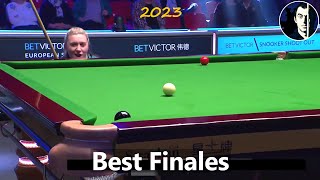 Dramatic Finales  2023 Snooker ShootOut R1 [upl. by Engedus]