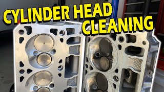 Cleaning Cylinder Heads the Easy Way [upl. by Nnylatsirk644]