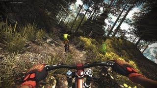 MTB Freeride  Downhill Bicycle Game  HD Gameplay [upl. by Dnomder169]