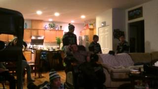 Seattle Seahawks vs New England Patriots Superbowl 49 Seahawks Fan Reaction [upl. by Icul]