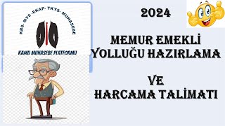 EMEKLİ YOLLUĞU HESAPLAMA 2024 [upl. by Eelitan]